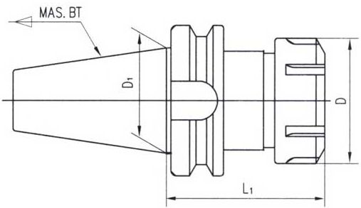   BT40 ER16-70  4000    ER