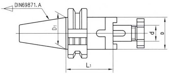  DIN69871.40x40-60      3960