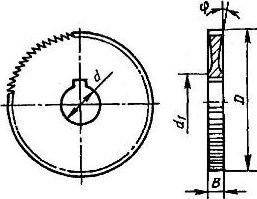 Фреза дисковая отрезная 125х3,5 тип 3 Р6М5 