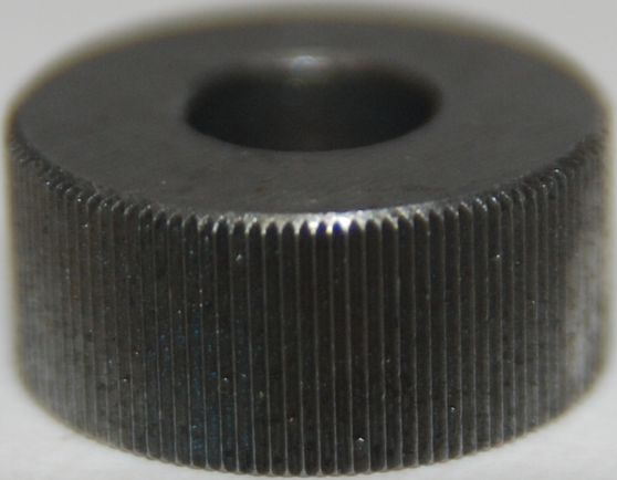 Ролик для накатки прямого рифления 20х9х8 мм шаг 1 мм угол 70 градусов 1 шт.
