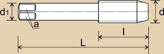   333,5   65 HSS     L=151 l=51 d1=22,4 a=18  3266-81 3266   