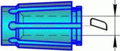 Втулка-цанга переходная 6151-4006.02-04 D=9,6-10,0