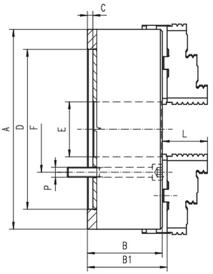   4-  630  Bison 3705-630 (353705095400)