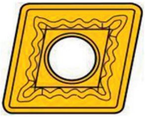    CNMG 120408-49 CT25M, CT35M, CU45, K10M, K20M, PT40, T35P, TK25, 4235, CT15M,    Sandvik MKTC CNMG120408-49
