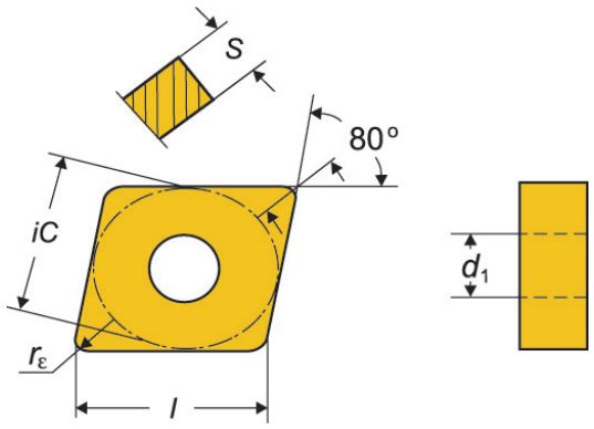    CNMM 190612-85 CT15M, CT25M,    Sandvik MKTC CNMM190612-85