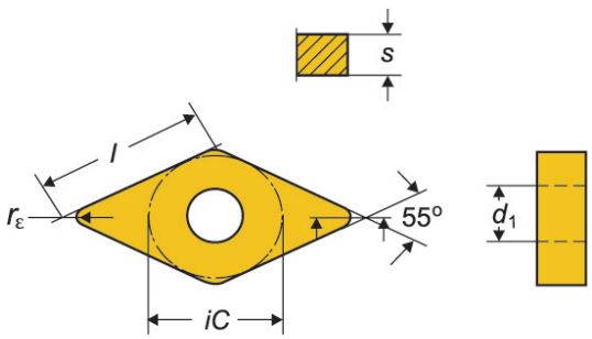    DNMG 150604-43 CT25M, 4225,    Sandvik MKTC DNMG150604-43