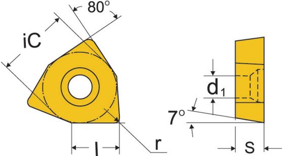    WCMX 080412 4225, TK20, CM30M, CT25M, CT35M,    Sandvik MKTC WCMX080412