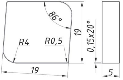    02219-5019 K10M, K20M, CK15M,    Sandvik MKTC 02219-5019