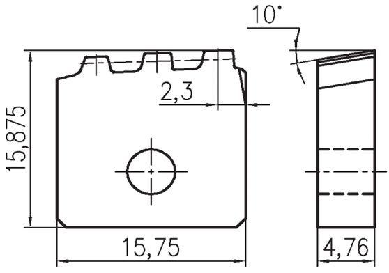    TI-15.1ER3-5.08TRO H2D1,    Sandvik MKTC TI-15.1ER3-5.08TRO